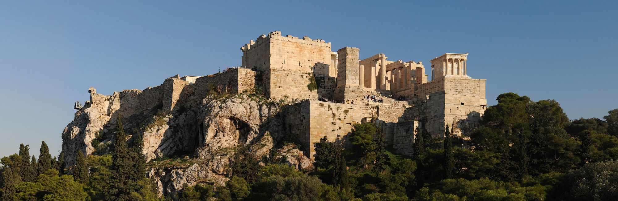 Panorama of the Acropolis from the Areopagus, the Mars Hill viewpoint where Paul addressed the Athenians